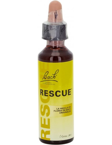 Bach Rescue Remedy Flores de Bach Originales en Gotas 20 ml