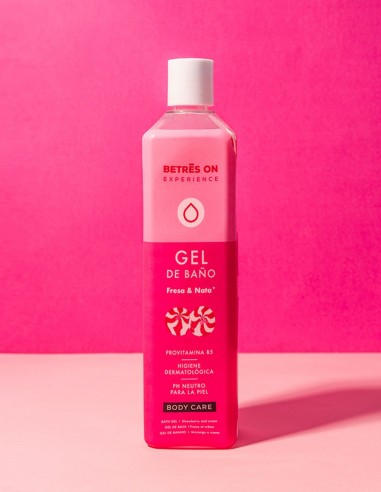 Betrès On Gel de Baño Fresa & Nata 750 ml