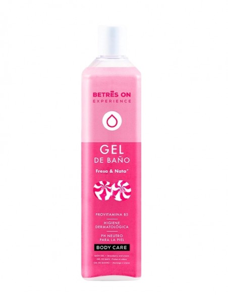 Betrès On Gel de Baño Fresa & Nata 750 ml