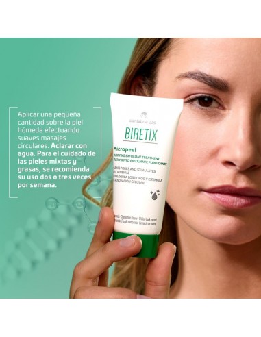 Biretix Micropeel Gel Limpiador Exfoliante y...