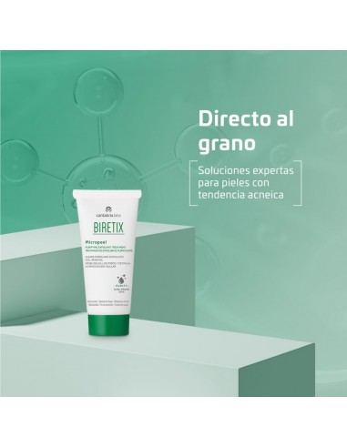 Biretix Micropeel Gel Limpiador Exfoliante y...