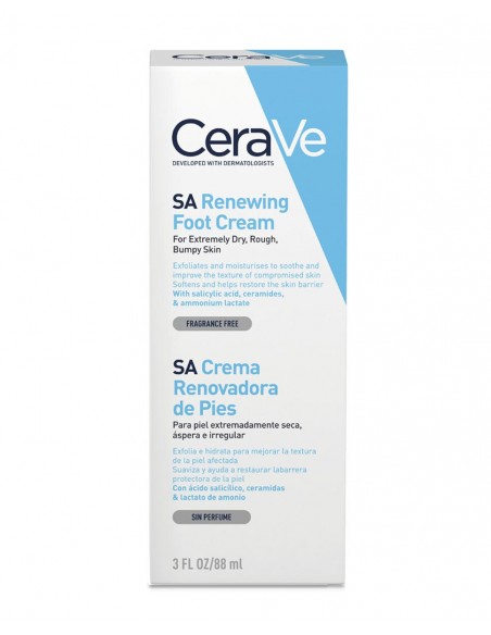 CeraVe SA Crema Renovadora de Pies 88 ml