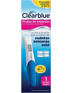 Clearblue Test de Embarazo con Indicador de Semanas