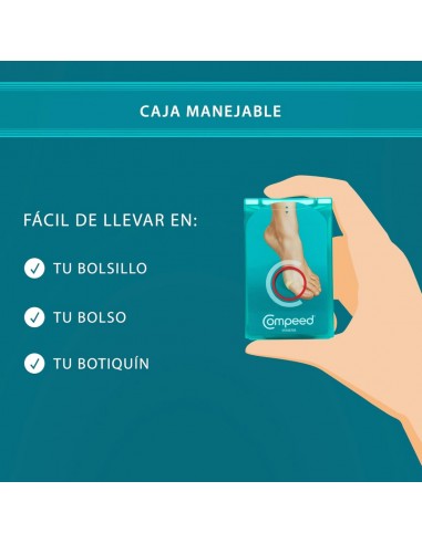 Compeed Apósito Ampollas Pequeño 2x6 cm - 6...
