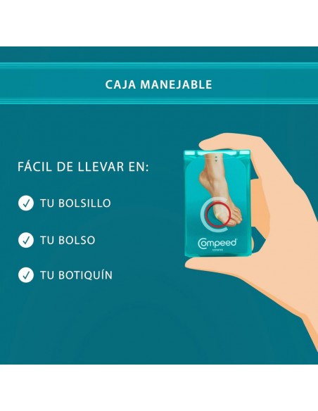 Compeed Apósito Ampollas Pequeño 2x6 cm - 6 unidades