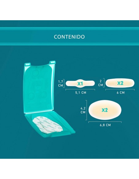 Compeed Apósito Ampollas Surtido Mediano-Pequeño para Dedos Pie - 5 unidades