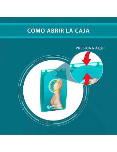 Compeed Apósito para Juanetes 4,7x6,8 cm - 5...