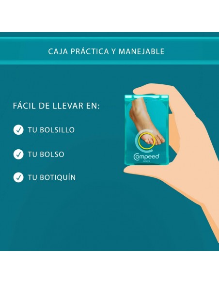 Compeed Apósito Callos Mediano 1,75x6,00 cm - 10 unidades