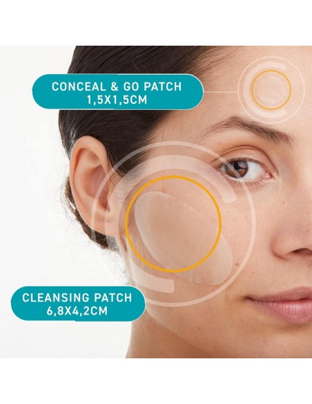 Compeed Parche Anti-Granos Discreto Triple Acción 1,5x1,5 cm - 15 unidades