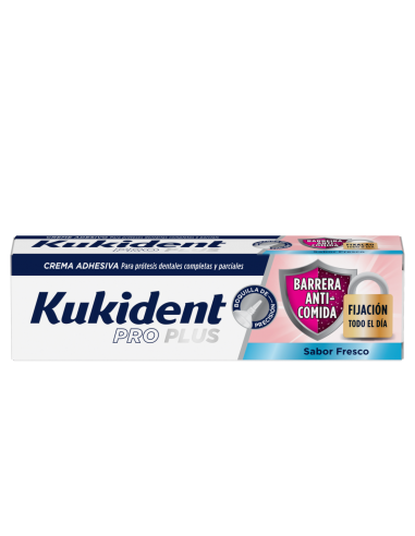 Kukident Pro Plus Barrera Anti-Comida Crema...