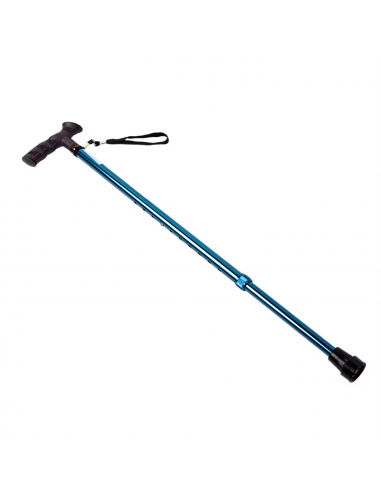 Cymam Bastón Extensible Aluminio Azul