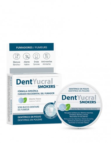 DentYucral Smokers Dentífrico en Polvo para...