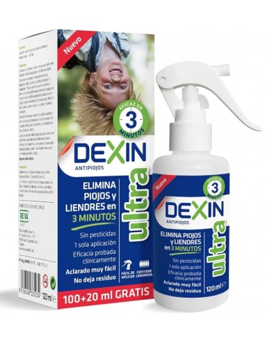 Dexin Ultra Antipiojos 100+20 ml Gratis