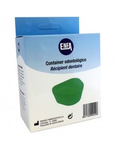 Enfa Contenedor Dental Verde para prótesis, férulas y... 2