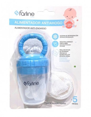 Farline Alimentador Antiahogo Malla de Nylon +5...