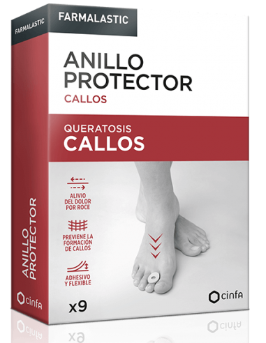 Farmalastic Anillo Protector para Callos 2,7 cm...