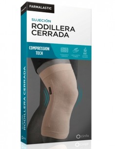 Farmalastic Rodillera Cerrada Actividad Moderada Beige...