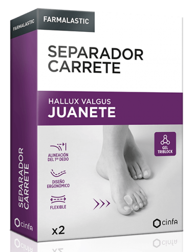 Farmalastic Separador Carrete Juanete Talla...