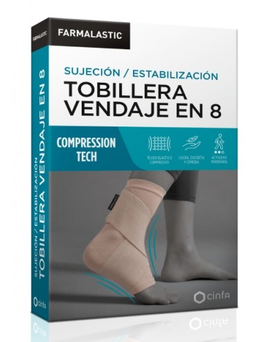 Farmalastic Tobillera Vendaje en 8 Actividad...