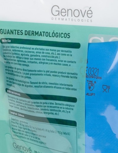 Genové Genocure Guantes Dermatológicos Nitrilo...