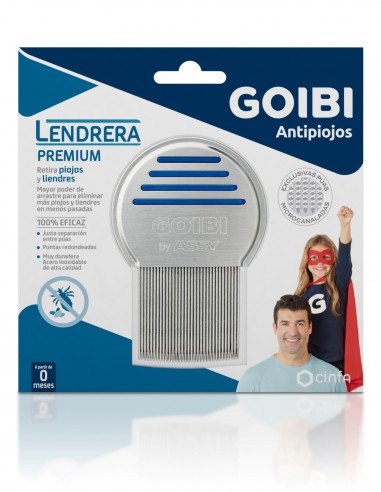 Goibi Antipiojos Lendrera Premium de Acero...