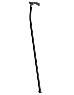 García 1880 Bastón Curvado Aluminio Negro Puño...