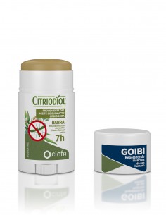 Goibi Repelente Insectos Citriodiol Barra +3 años - 50ml