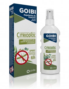 Goibi Repelente Insectos Citriodiol Spray +3 años - 100ml