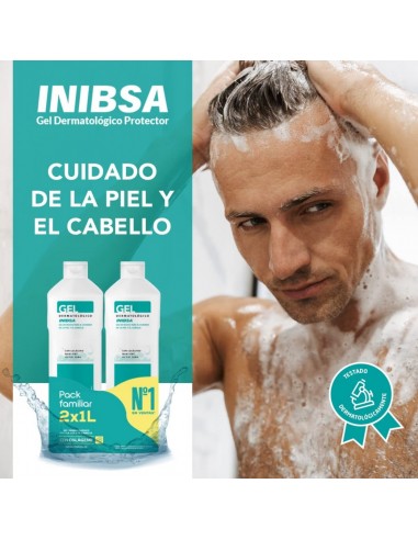 Inibsa Gel Dermatológico de Ducha con Colágeno...
