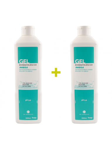 Inibsa Gel Dermatológico de Ducha con Colágeno...