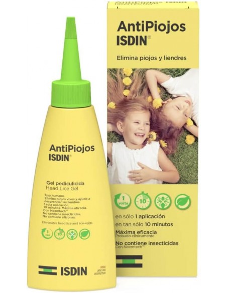 Isdin Antipiojos Gel Pediculicida 100 ml
