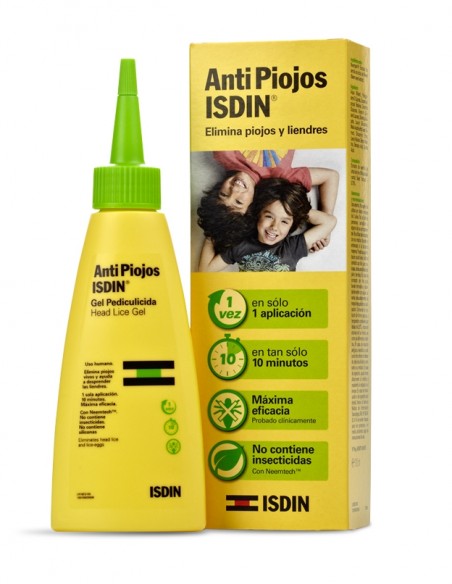 Isdin Antipiojos Gel Pediculicida 100 ml