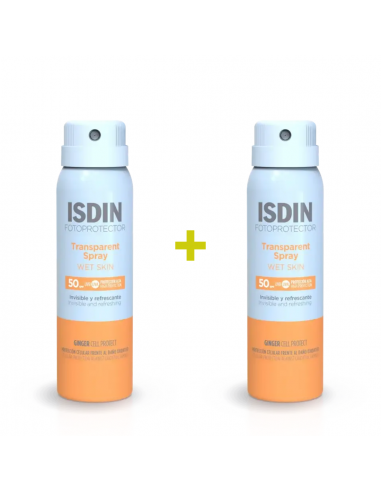 Isdin Fotoprotector Transparent Spray Wet Skin...