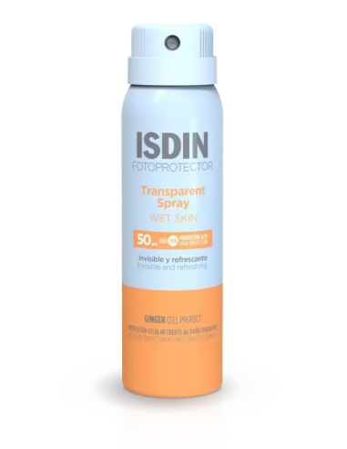 Isdin Fotoprotector Transparent Spray Wet Skin...