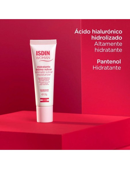 Isdin Woman Hidratante Íntimo Vulvar Crema 30 g
