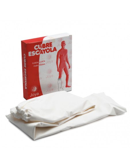 Joya Cubre Escayola Funda Corta para Pierna Adulto con Cierre Velcro