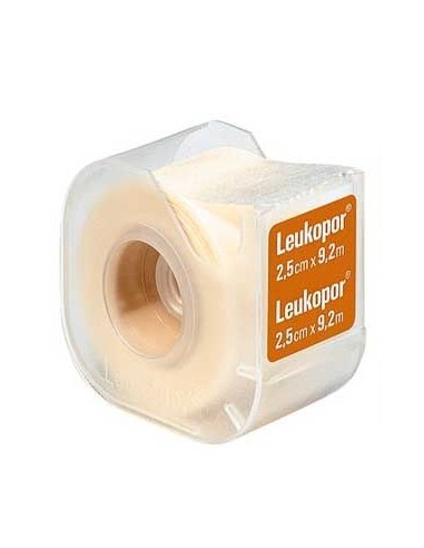 Leukopor Esparadrapo Papel Blanco con...