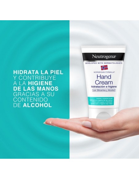 Neutrogena Crema de Manos Hidratación e Higiene 50 ml