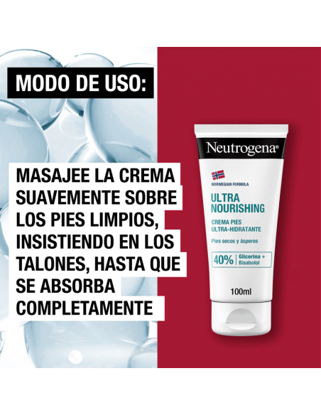 Neutrogena Fórmula Noruega Crema Ultra Hidratante Pies 2x100 ml
