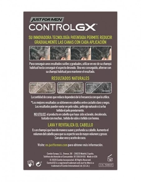 Just For Men Control GX Champú Reductor de Canas 147 ml