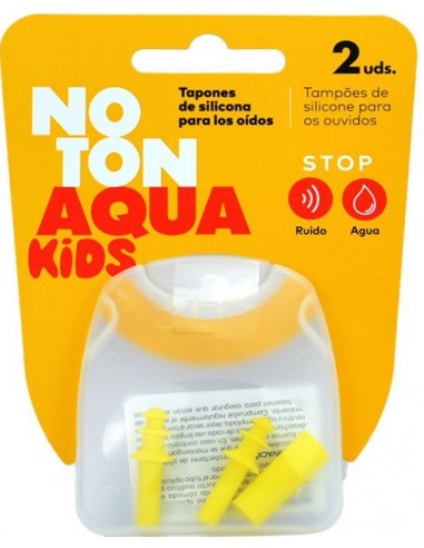 Noton Aqua Kids Tapones de Silicona para Oídos...