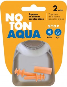 Noton Aqua Tapones de Silicona para Oídos 2 unidades