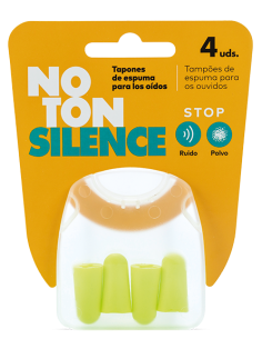 Noton Silence Tapones Cónicos de Espuma para Oídos 4... 2