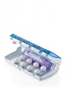 Pilbox Daily Pastillero Diario 4 Tomas con Compartimento... 2