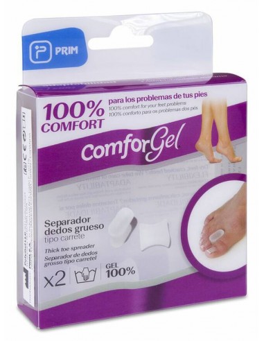 Prim ComforGel Separador de Dedos Grueso Tipo...
