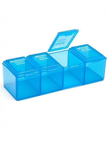 Prim Pastillero Diario Braille 4 Tomas Azul