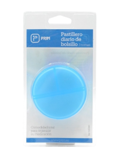 Prim Pastillero Diario de Bolsillo 3 Tomas Azul 2