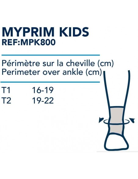 Prim Tobillera Infantil MyPrim Kids MPK800 Talla 2 (perímetro tobillo 19-22 cm)