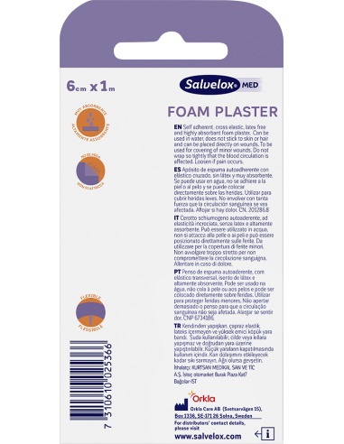 Salvelox Foam Plaster Apósito de Espuma...