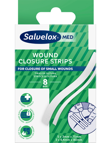 Salvelox Med Tiras Sutura Recortables 5...